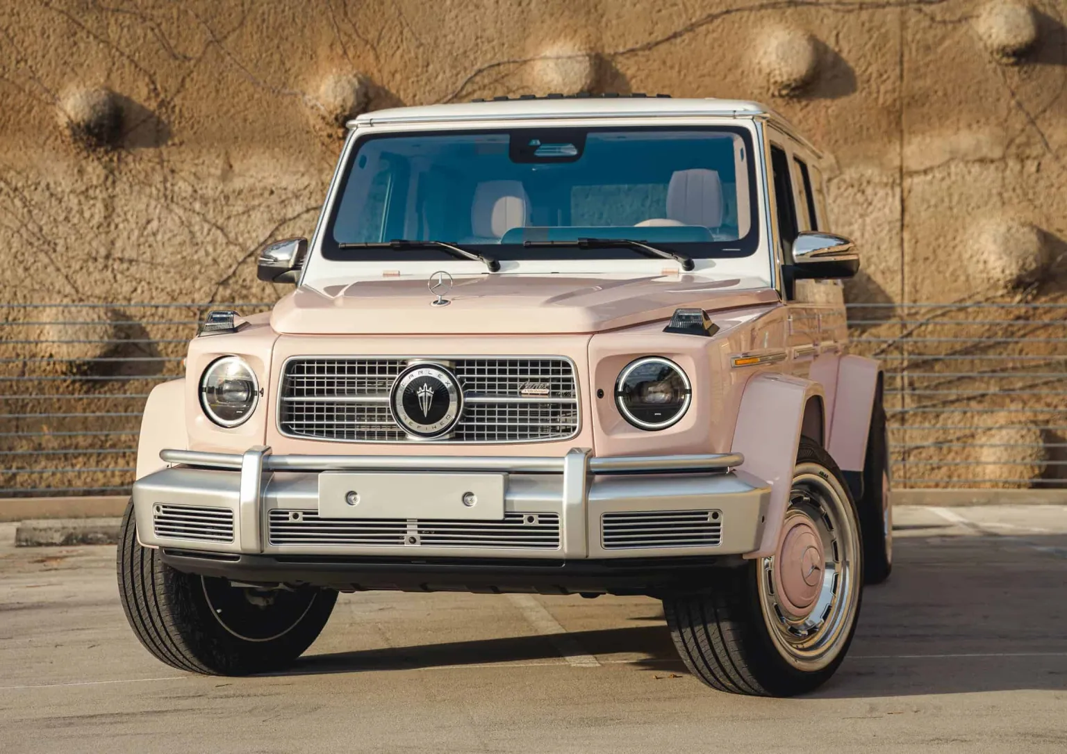 Rose Pink Vintage G-Wagon