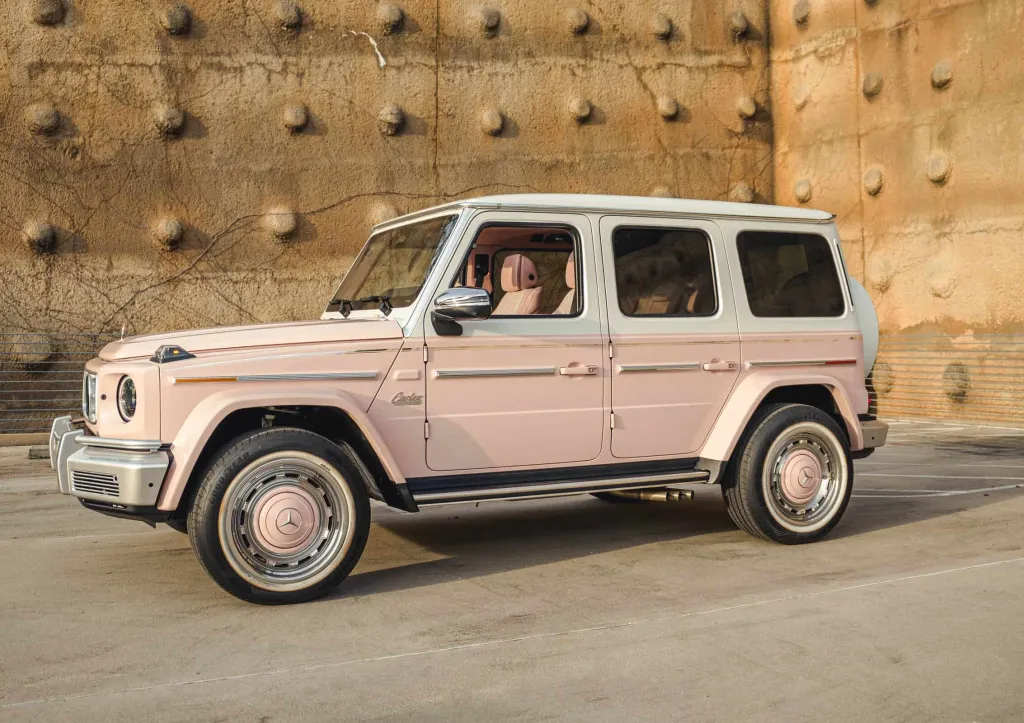 Rose Pink Vintage G-Wagon photo 3